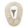Meyco pre-washed hydrofiele relaxhoes voor voedingskussen  soft sand