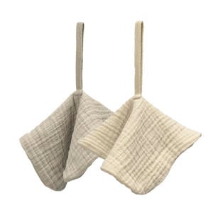 speendoek 2-pack pre-washed hydrofiel soft sand/sand