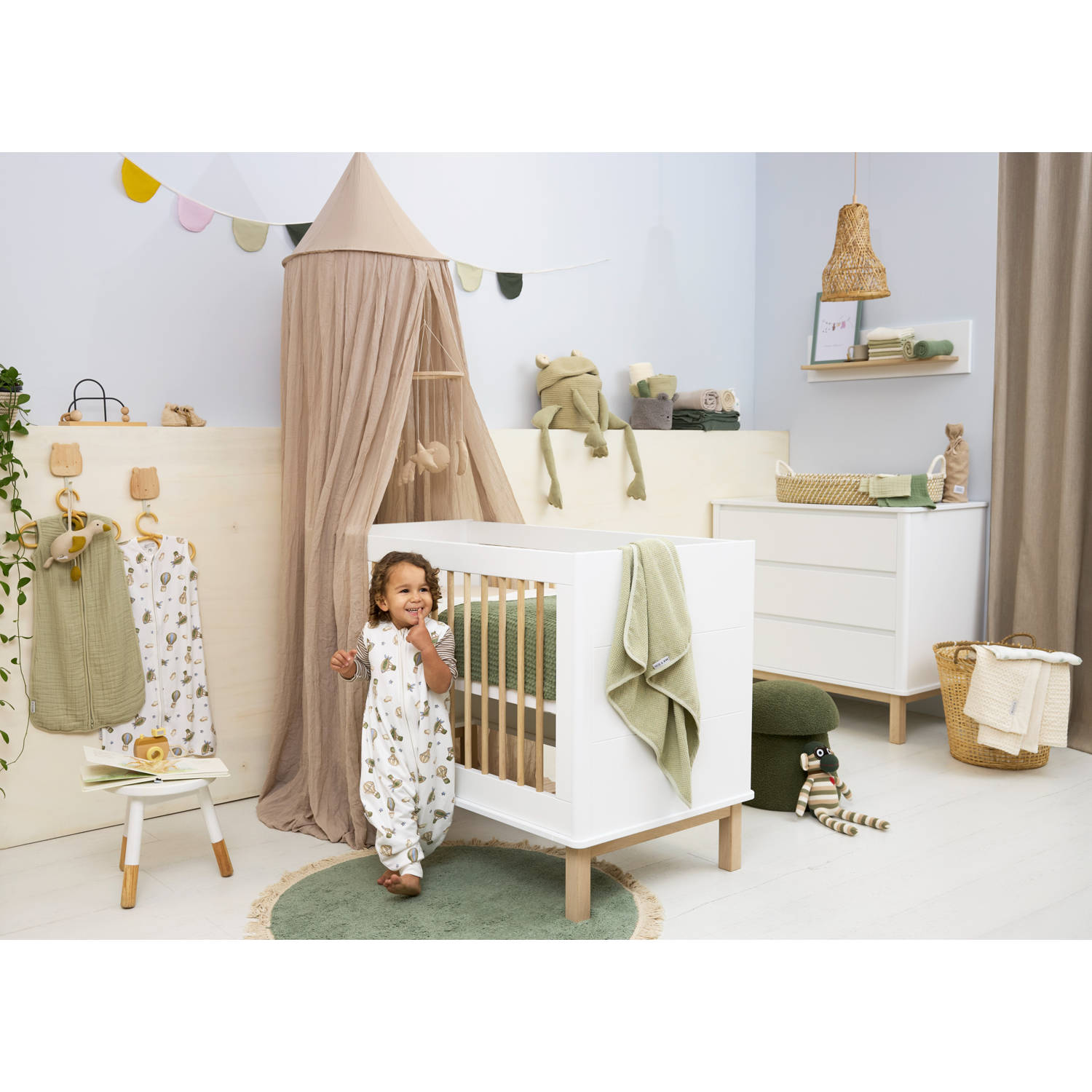 Meyco zomer slaapoverall jumper Air Balloons