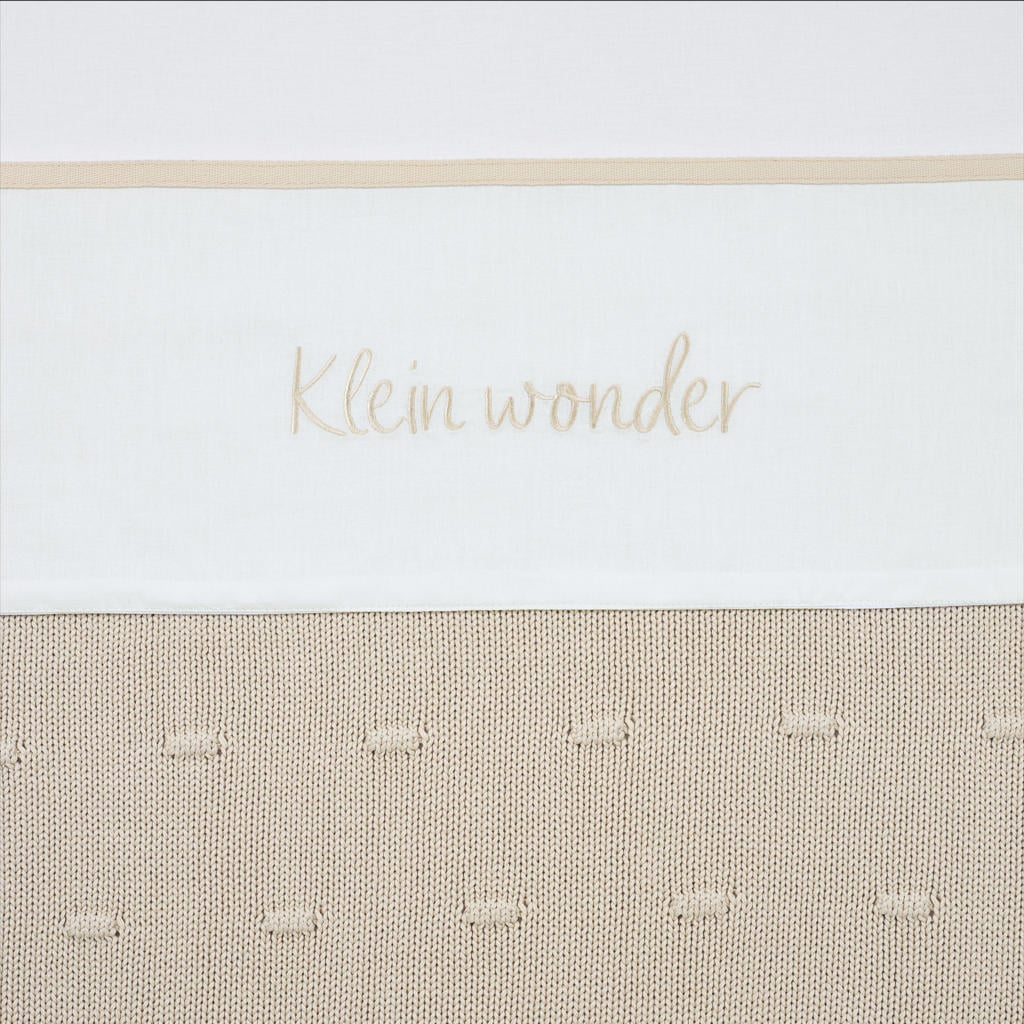 Meyco wieglaken Klein Wonder soft sand