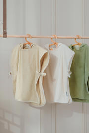 thumbnail: Meyco badponcho Popcorn soft olive 1-3 jaar