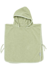 thumbnail: Meyco badponcho Popcorn soft olive 1-3 jaar