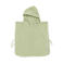 Meyco badponcho Popcorn soft olive 1-3 jaar