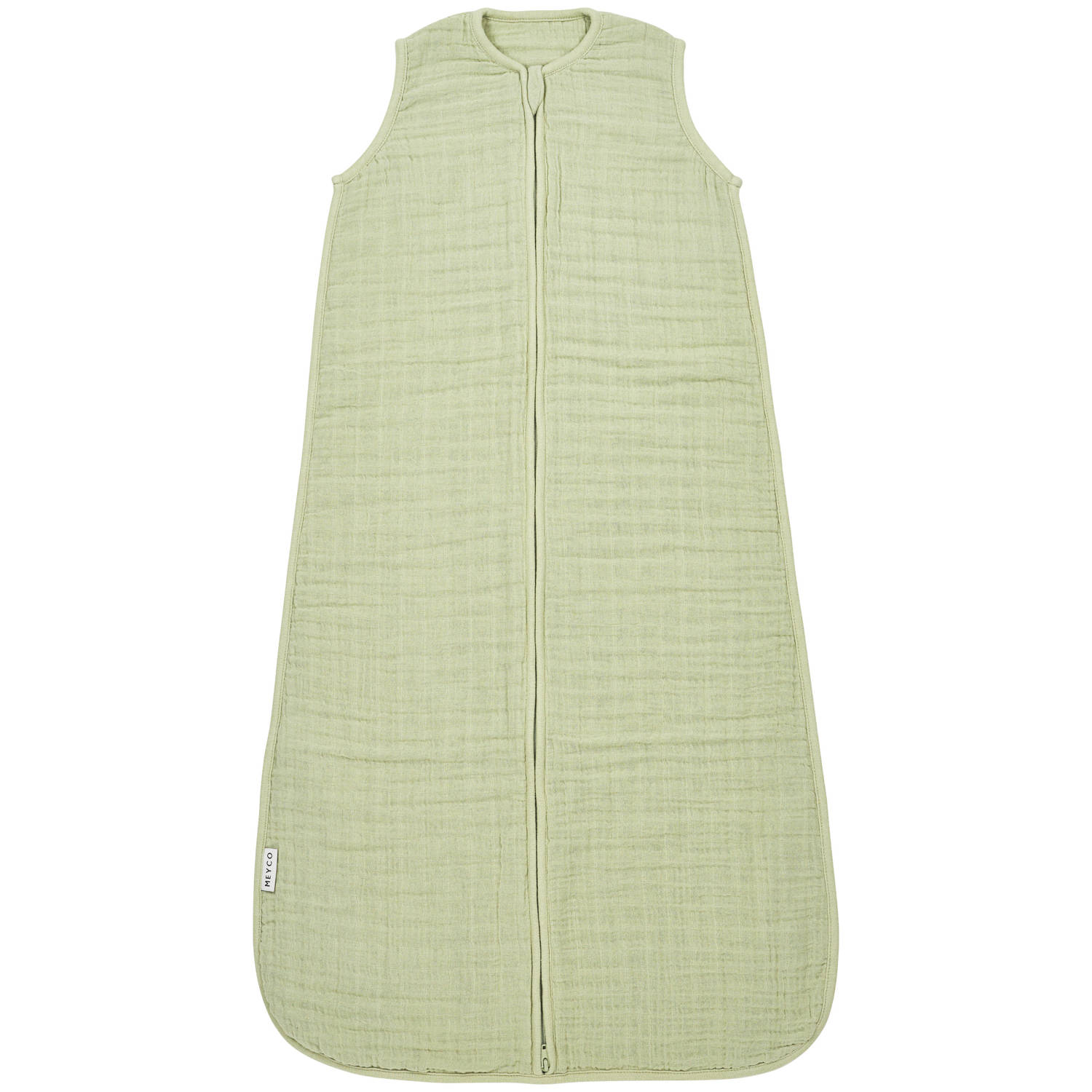 Meyco pre-washed hydrofiele zomerslaapzak soft olive