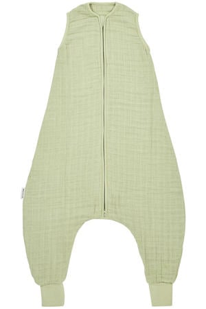 pre-washed hydrofiele zomer slaapoverall jumper soft olive