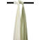 Meyco pre-washed hydrofiele swaddle - natural/soft olive (set van 2)