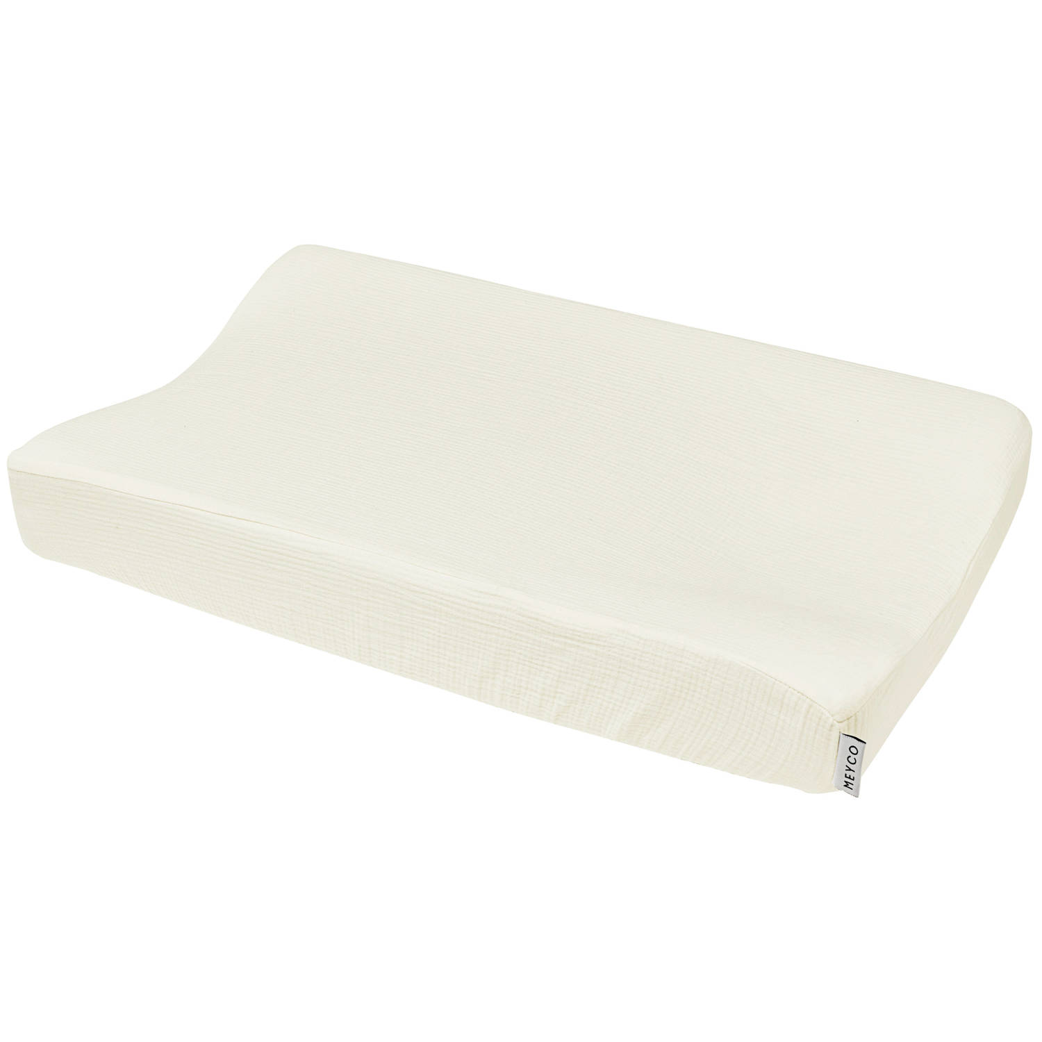 Meyco pre-washed hydrofiel aankleedkussenhoes natural