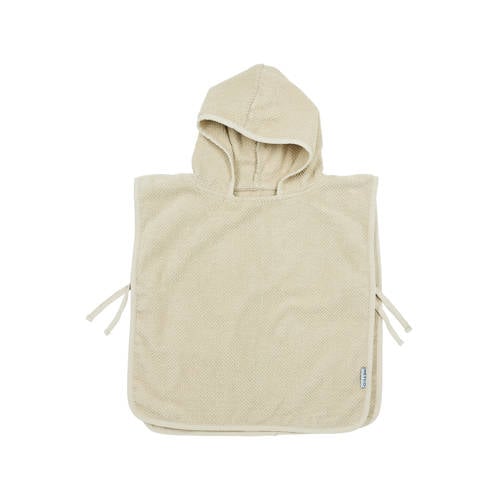 Meyco badponcho Popcorn soft sand 1-3 jaar afbeelding
