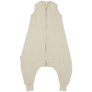 pre-washed hydrofiele zomer slaapoverall jumper soft sand