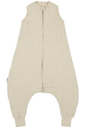 pre-washed hydrofiele zomer slaapoverall jumper soft sand