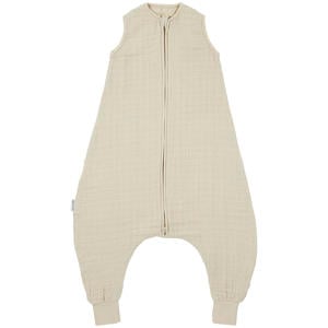pre-washed hydrofiele zomer slaapoverall jumper soft sand