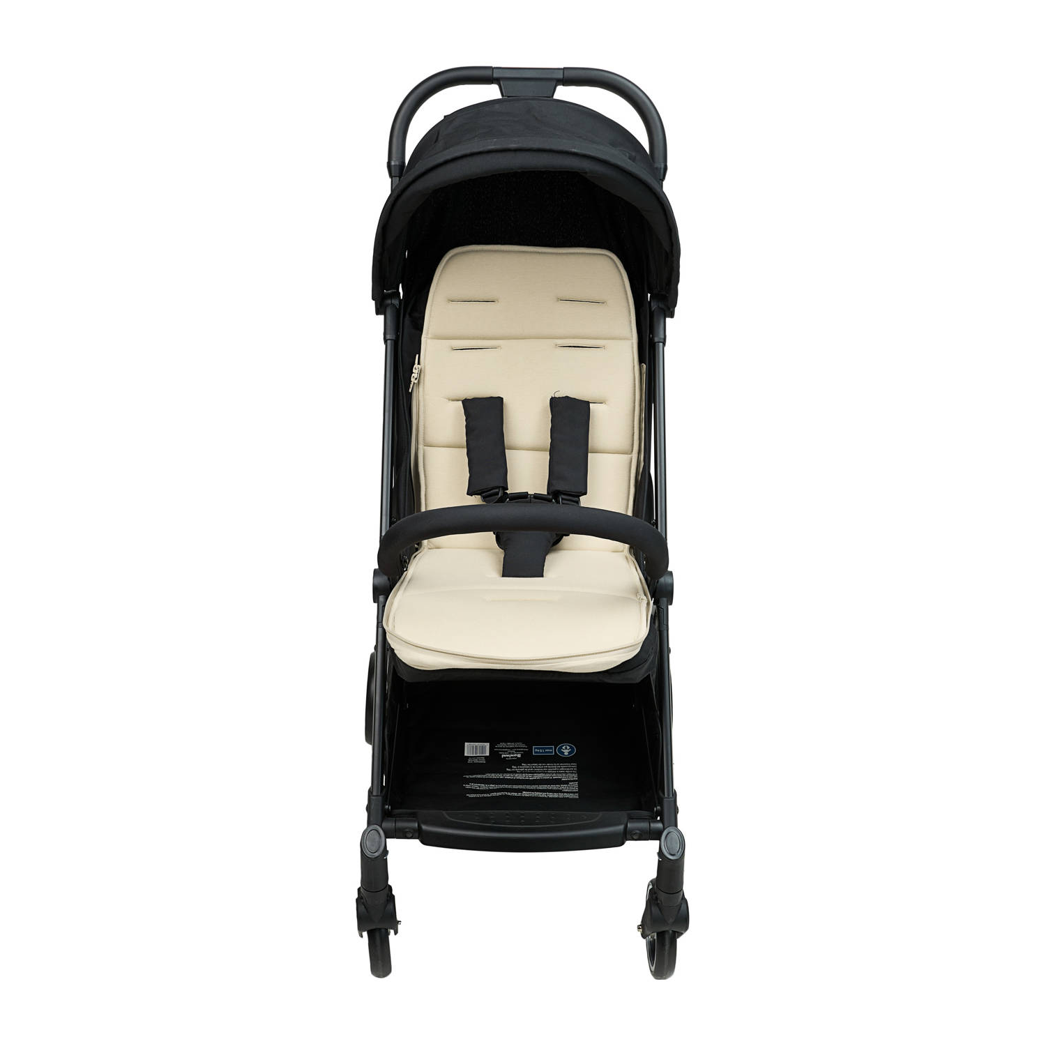 Meyco pre-washed hydrofiel buggy voetenzak en inlegger sand