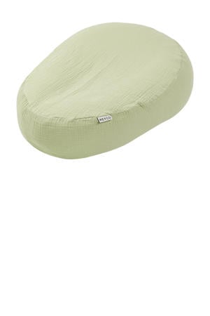 pre-washed hydrofiele relaxhoes voor voedingskussen soft olive
