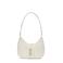 Furla leren schoudertas Goccia S ecru