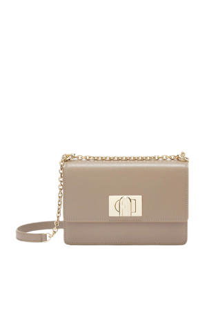 leren crossbody tas 1927 Mini taupe