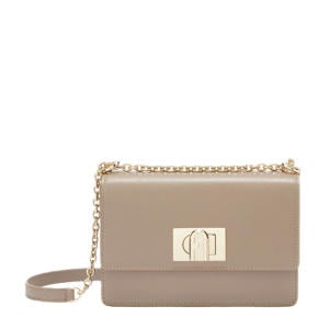 leren crossbody tas 1927 Mini taupe