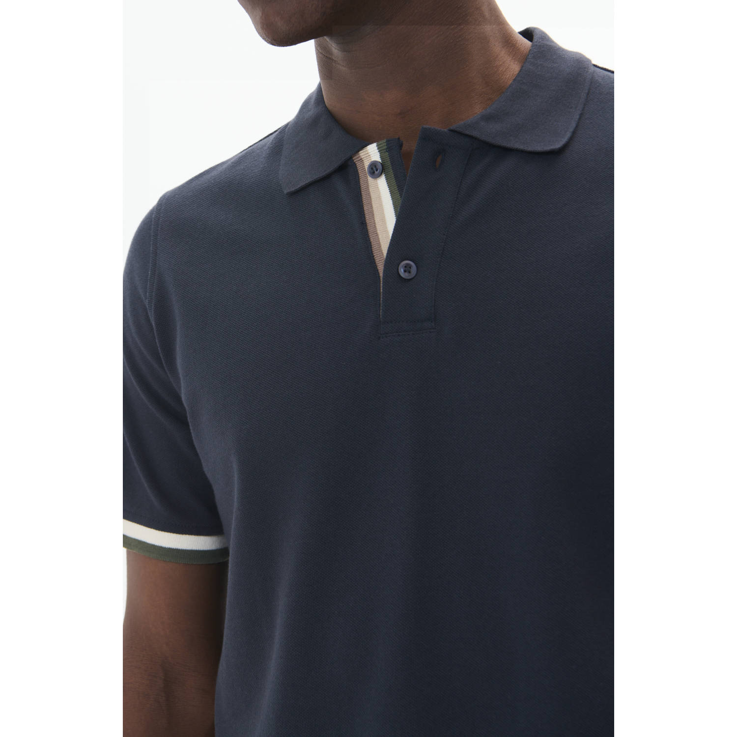 Matinique regular polo donkerblauw