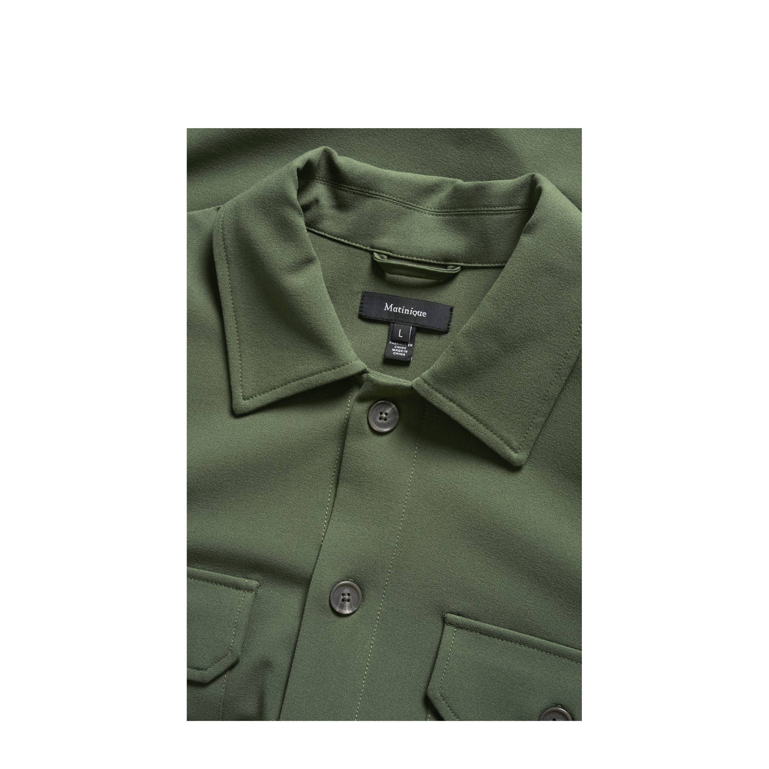 Matinique overshirt groen