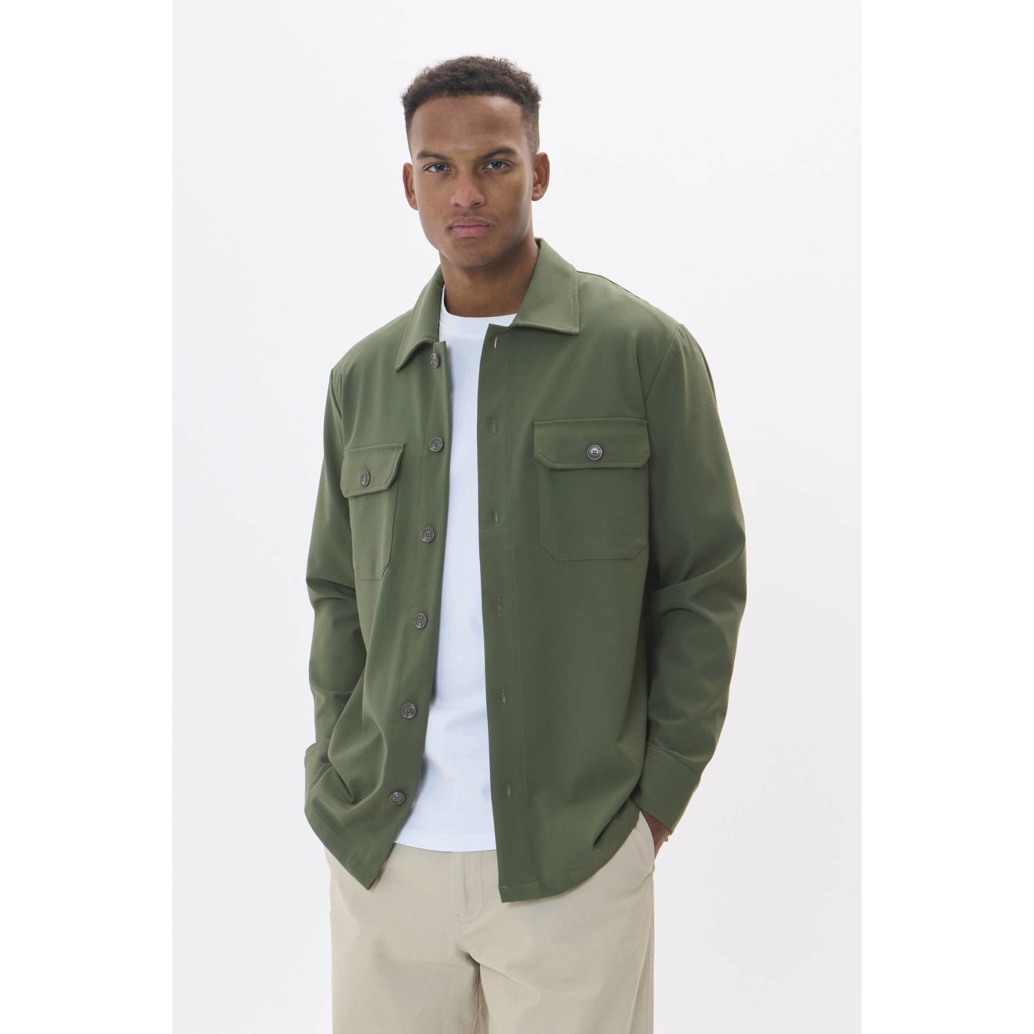 Matinique overshirt groen