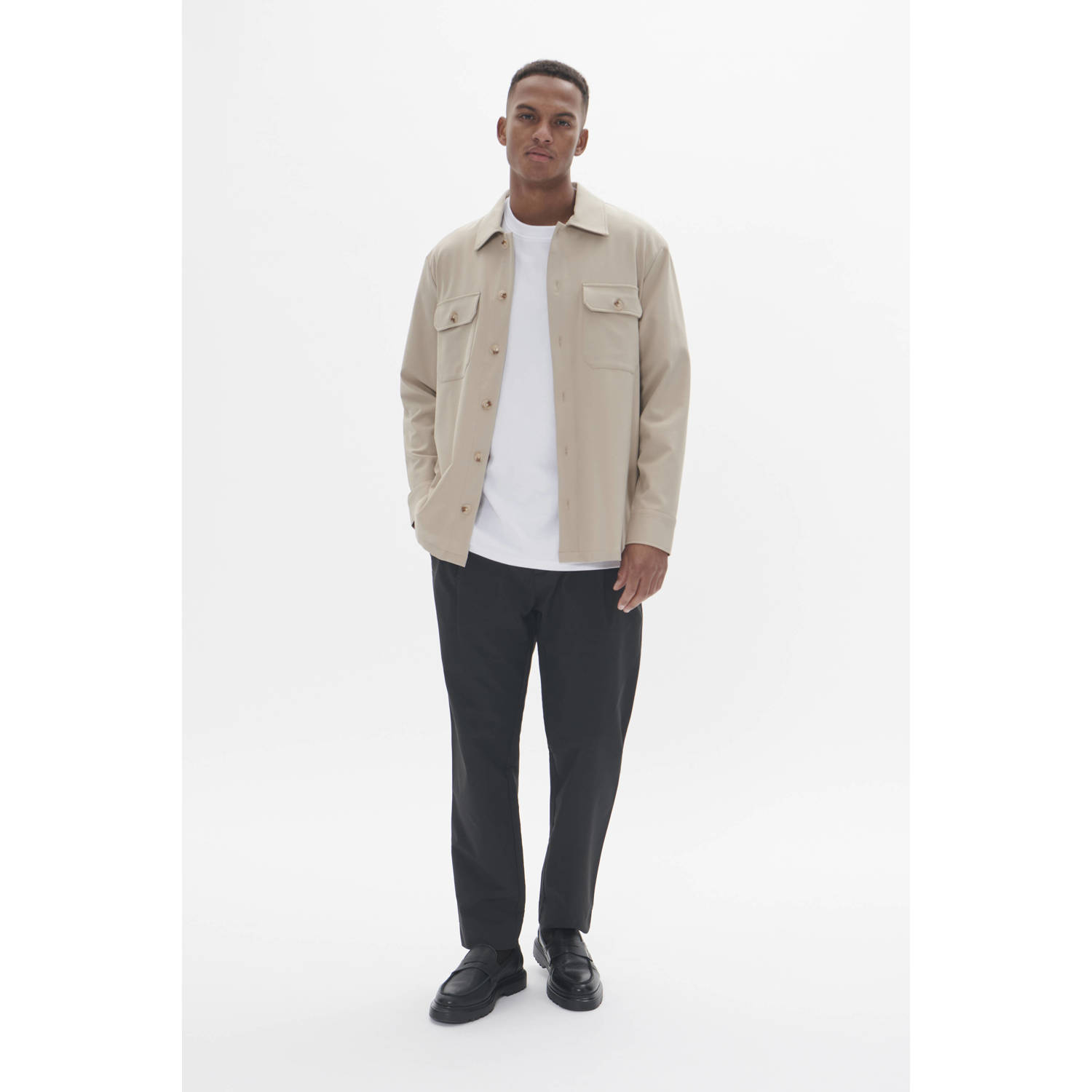 Matinique overshirt beige