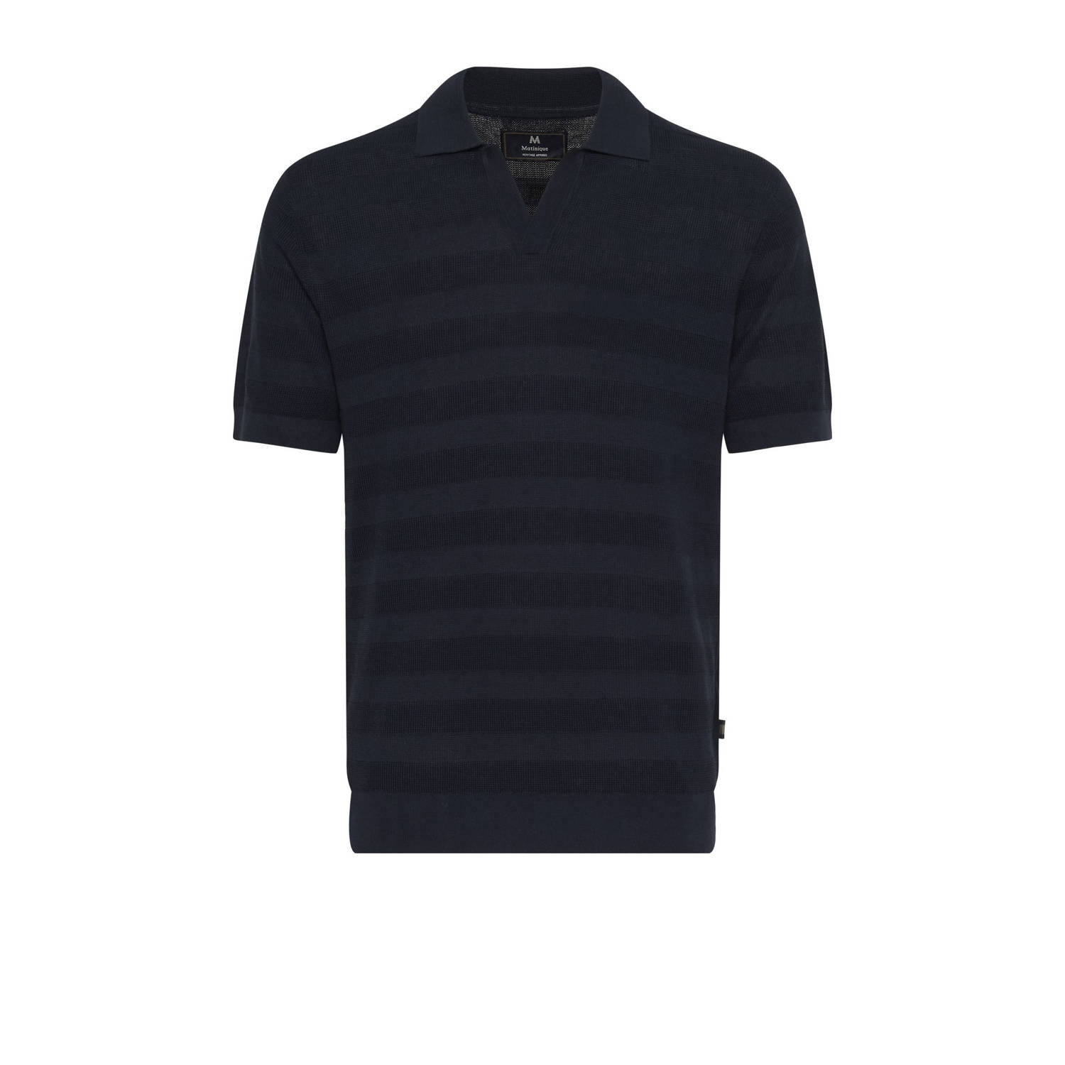 Matinique Regular fit poloshirt met V-hals model 'Polo V Heritage'