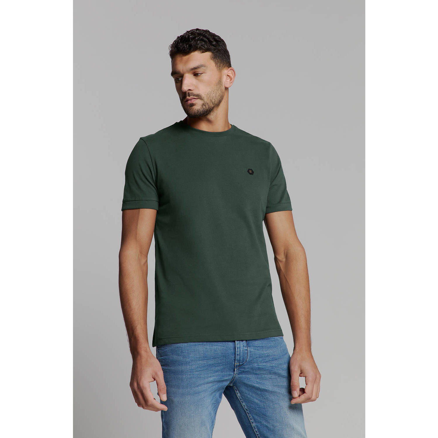 No Excess T-shirt donkergroen