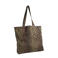 PIECES shopper PCSUITY met panterprint bruin