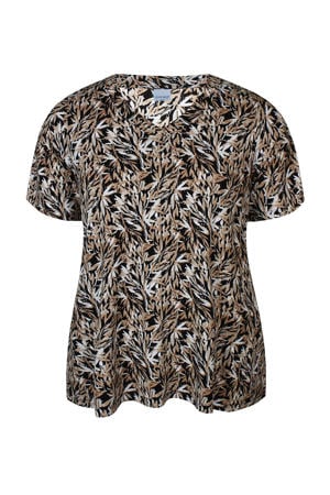 blousetop zwart