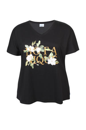 T-shirt zwart