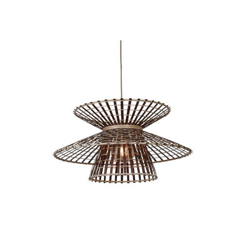 Good&Mojo hanglamp MACHU PICCHU (Ø57 cm) - Naturel/bruin