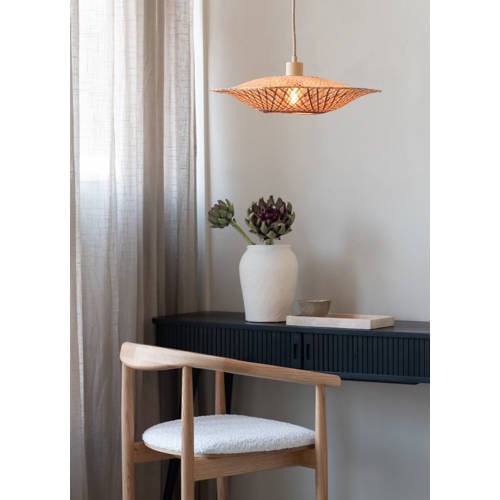 Good&Mojo hanglamp MADURO (Ø44 cm) - Naturel/bruin