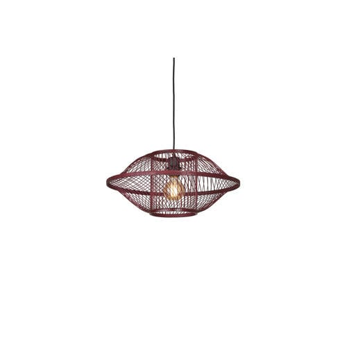 Good&Mojo hanglamp MAUI (Ø50 cm) - Burgundy
