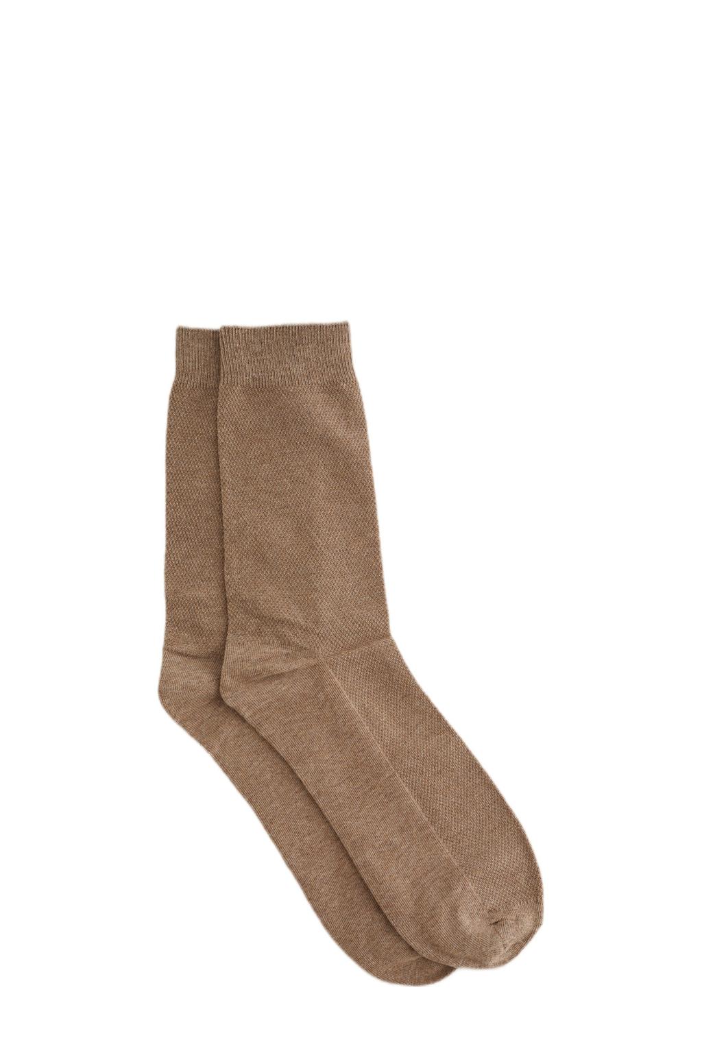 WE Fashion sokken bruin