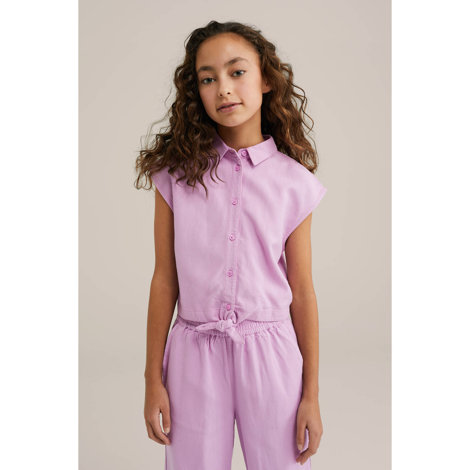 WE Fashion blouse lila
