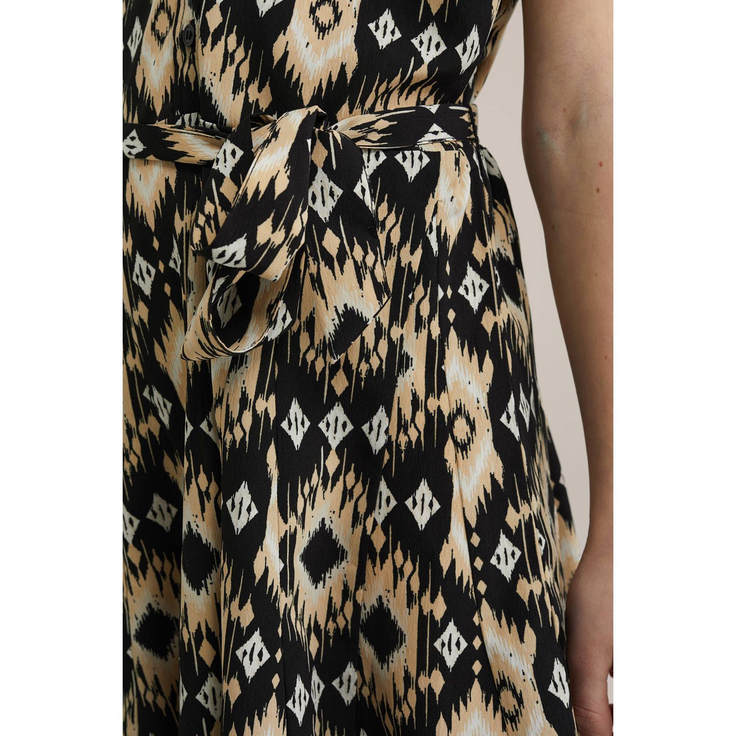 WE Fashion korte jurk zwart