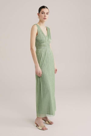 galajurk met lurex groen