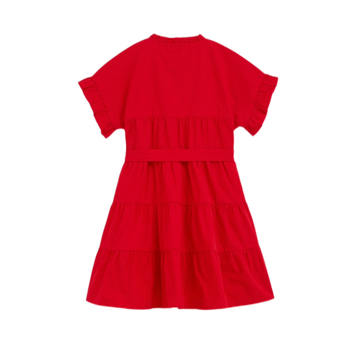 WE Fashion korte jurk rood