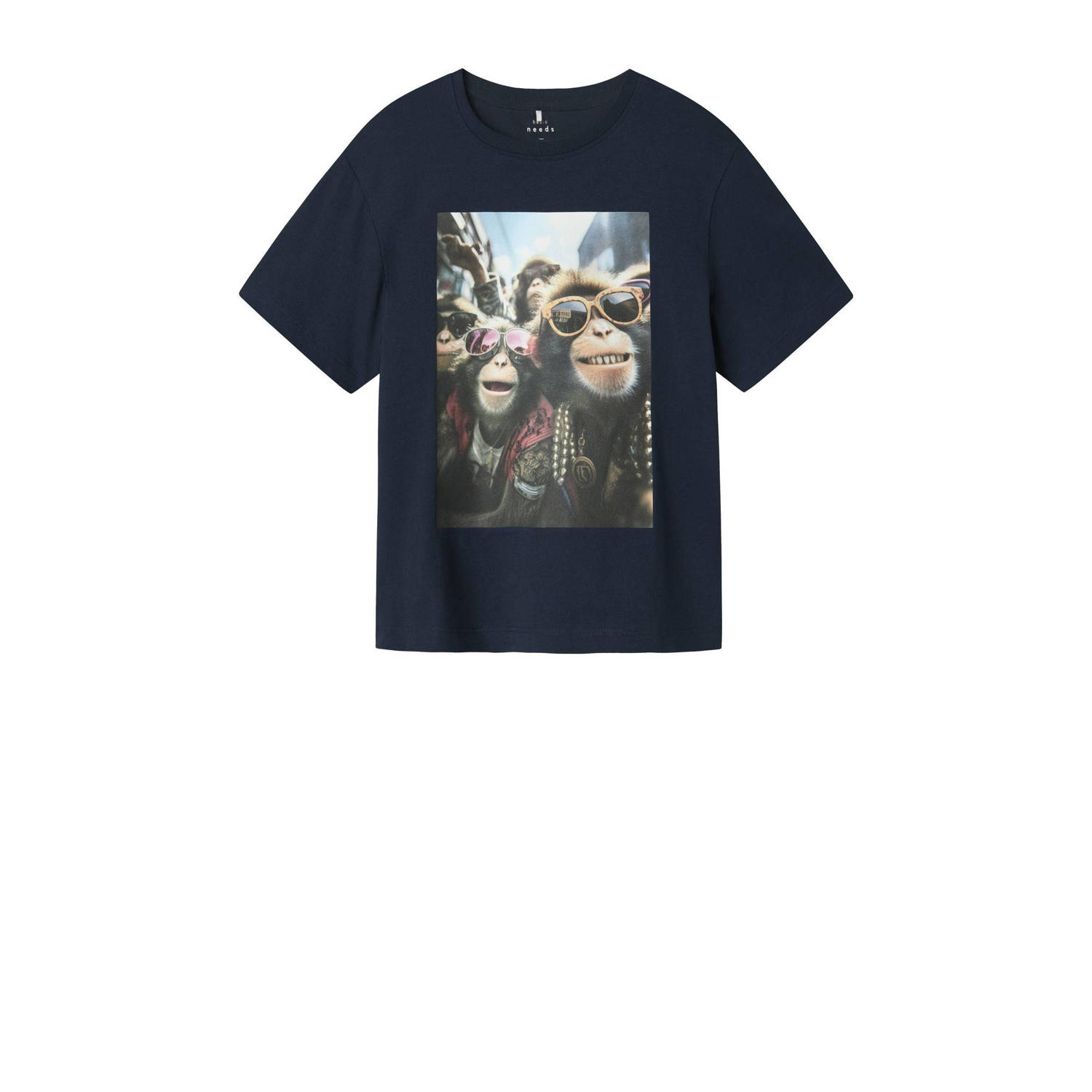 NAME IT KIDS T-shirt donkerblauw