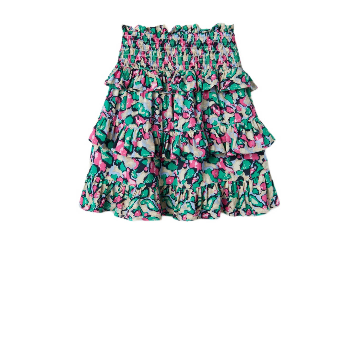 NAME IT KIDS A-lijn rok donkerblauw