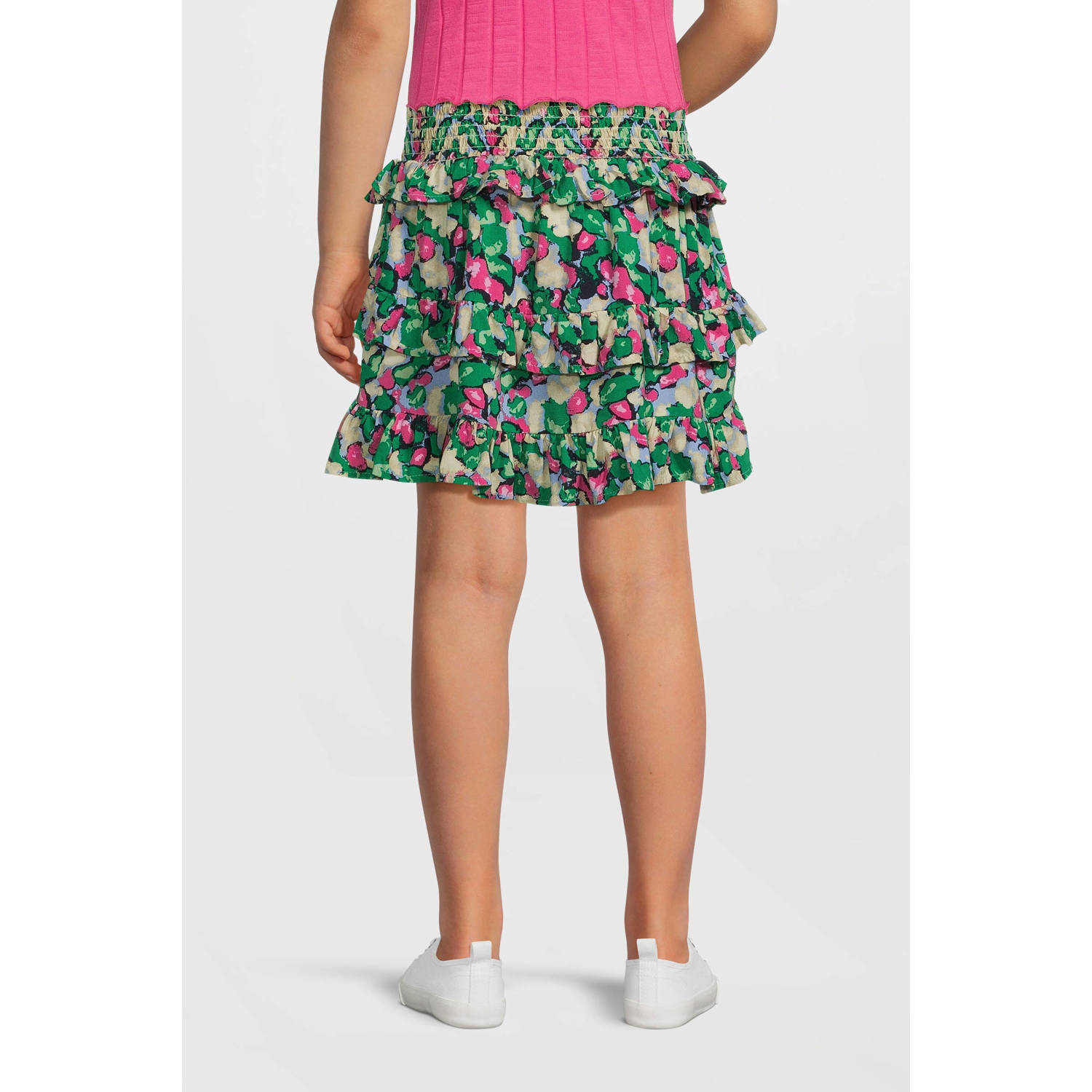 NAME IT KIDS A-lijn rok donkerblauw