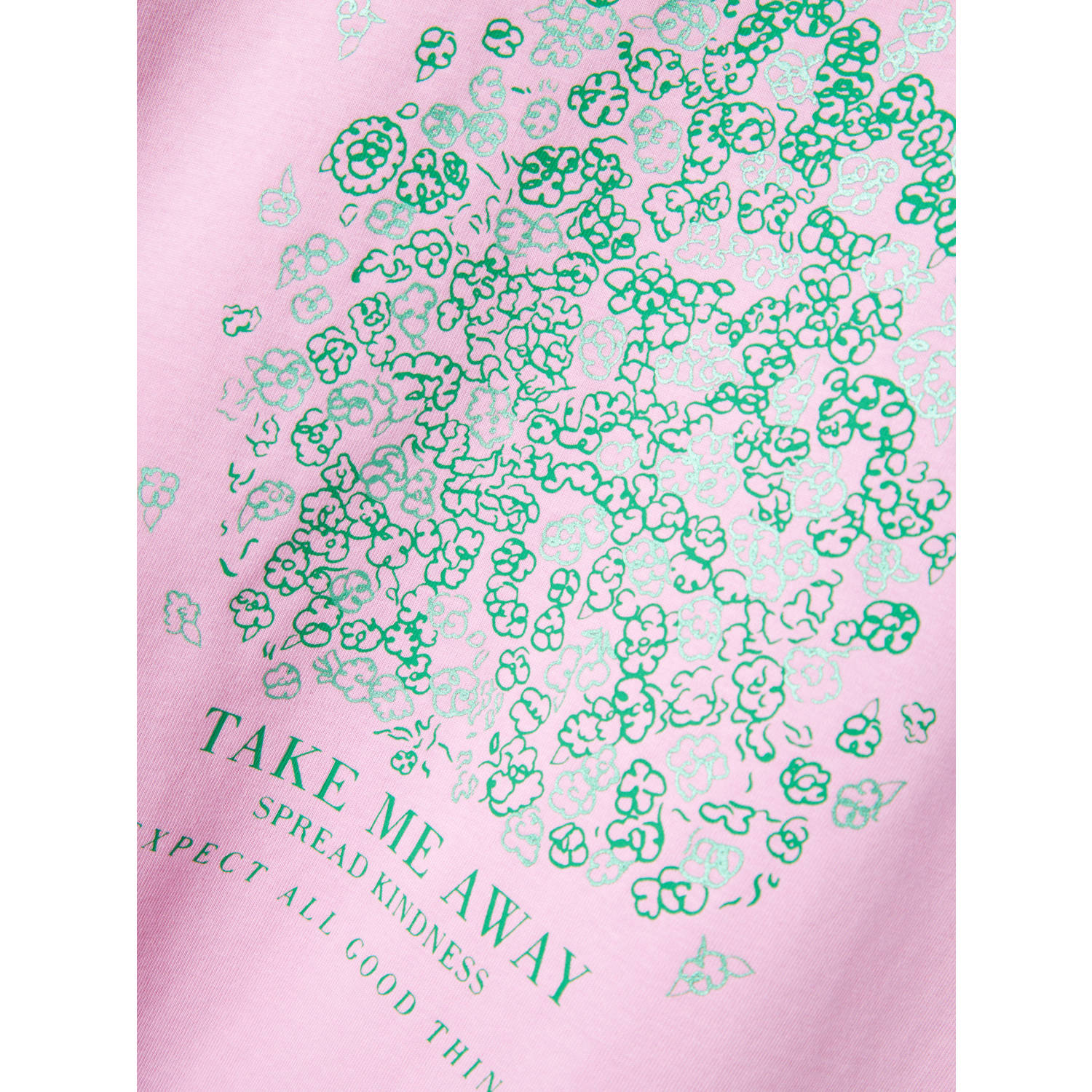 NAME IT KIDS T-shirt roze