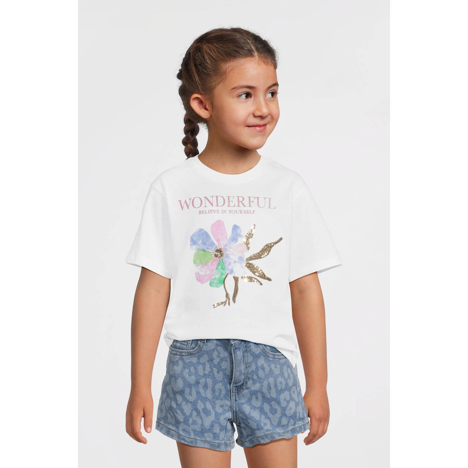 Name It Shirt met korte mouwen NKFDUKKO SS NREG TOP BOX