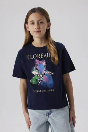 T-shirt donkerblauw
