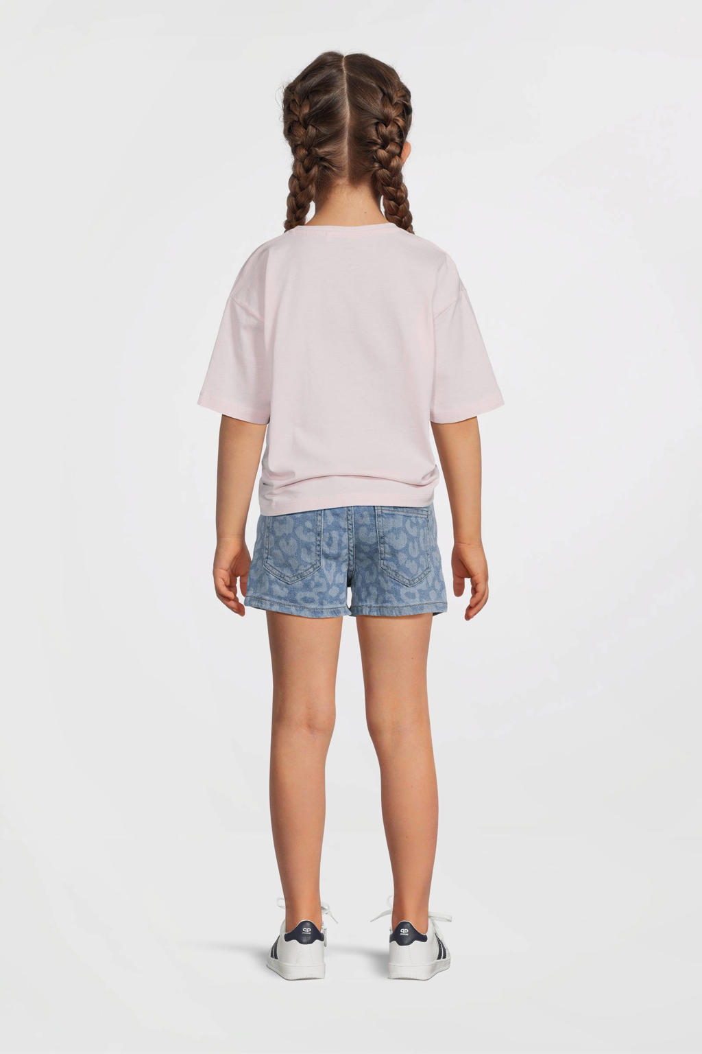 NAME IT KIDS T-shirt lichtroze