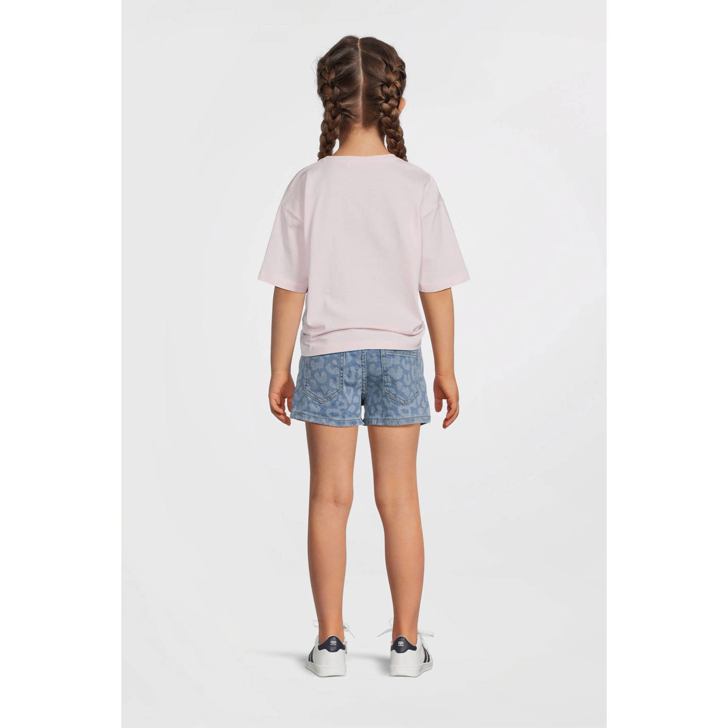NAME IT KIDS T-shirt lichtroze