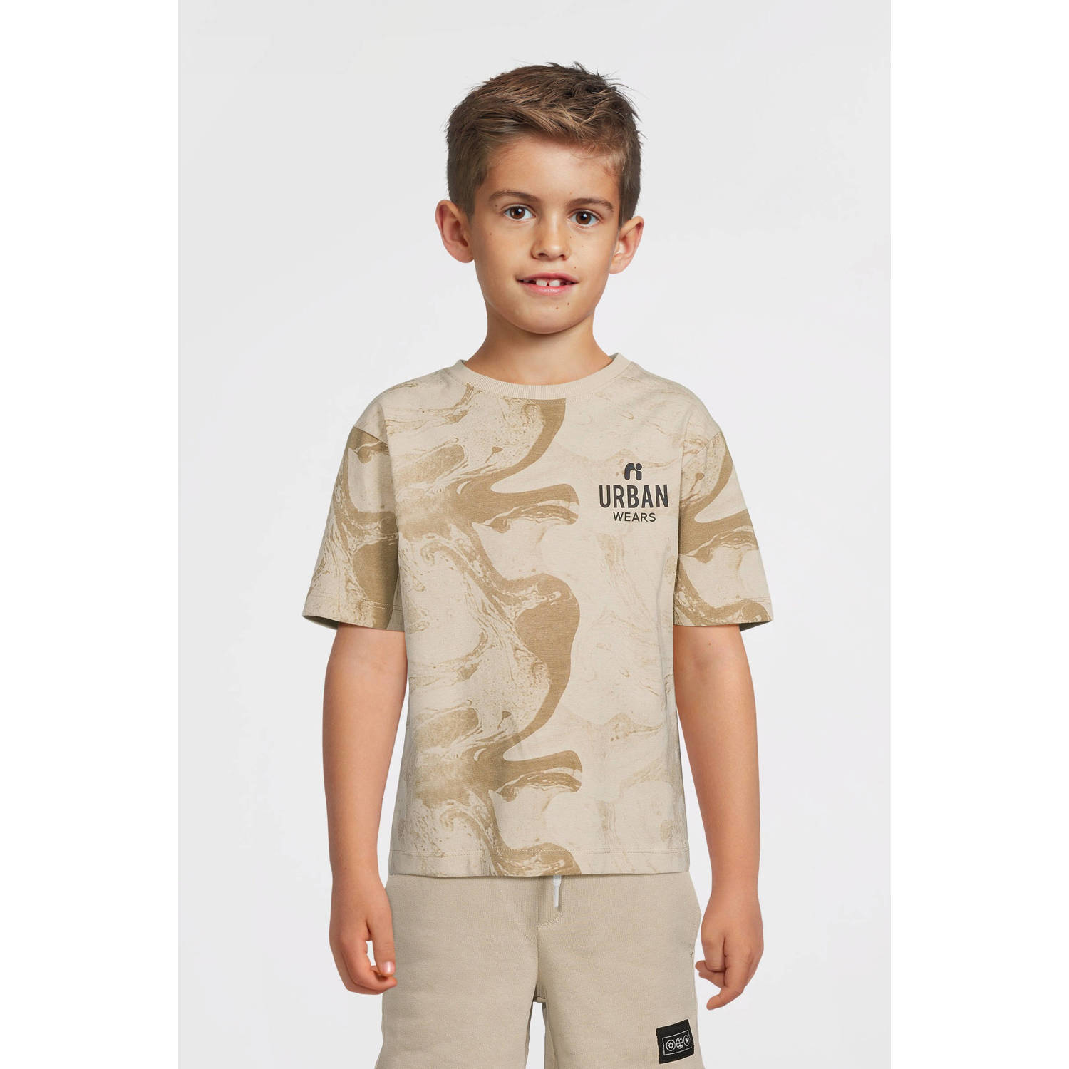NAME IT KIDS T-shirt zand