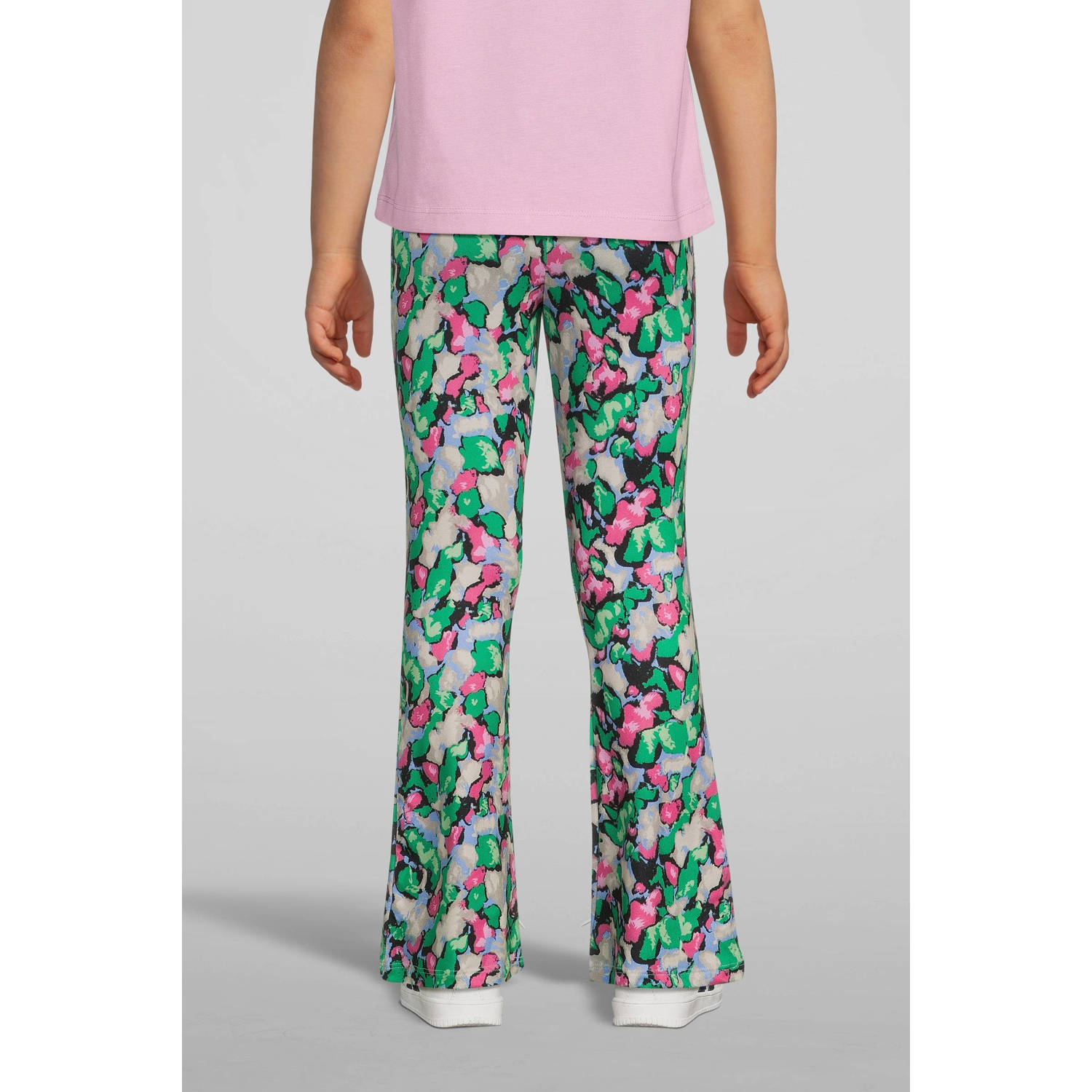 NAME IT KIDS flared legging donkerblauw