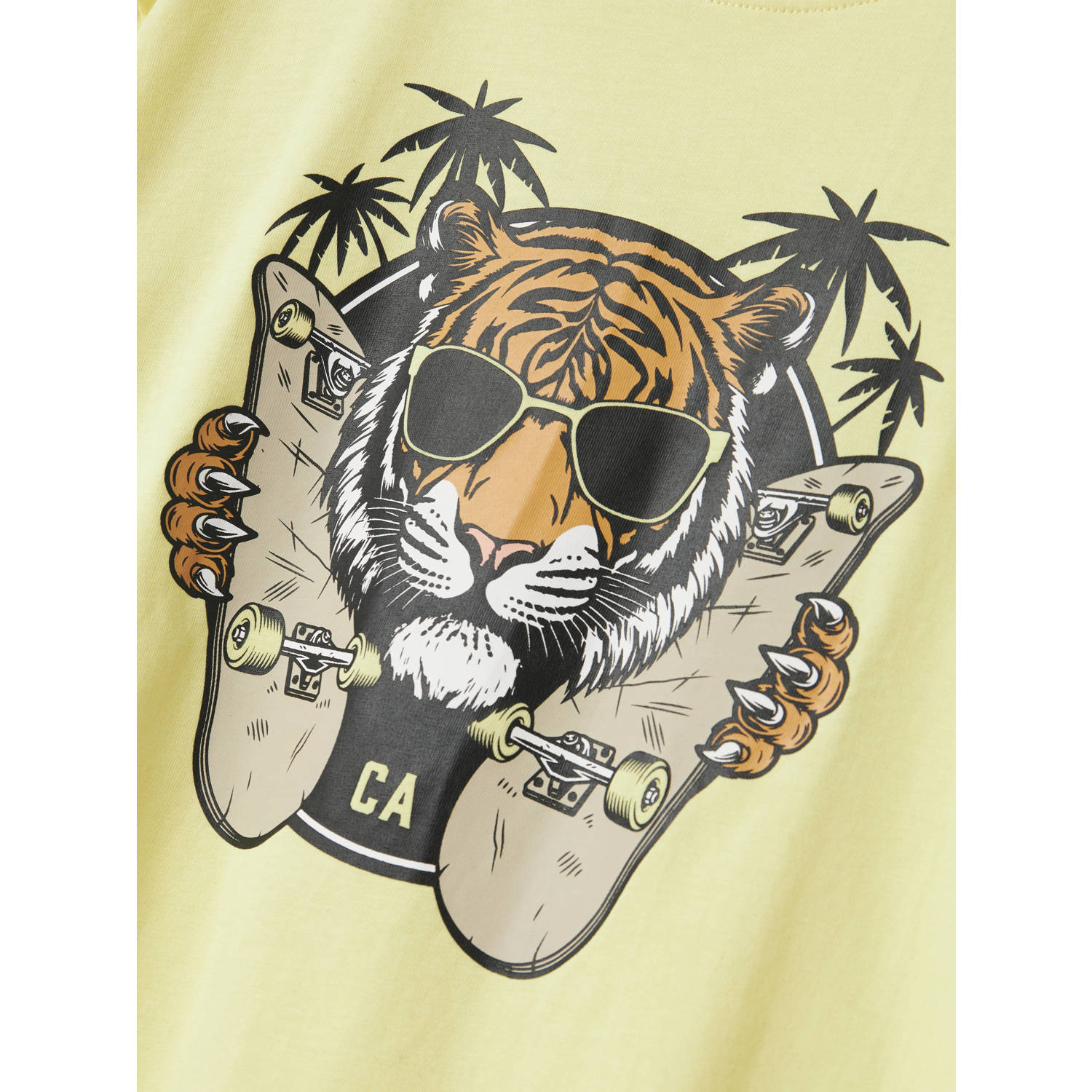 NAME IT KIDS T-shirt geel