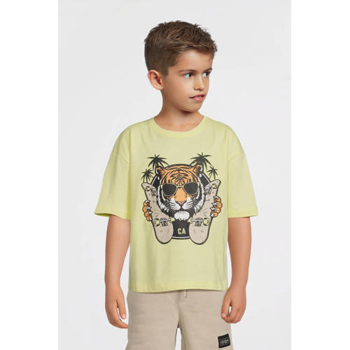 NAME IT KIDS T-shirt geel afbeelding