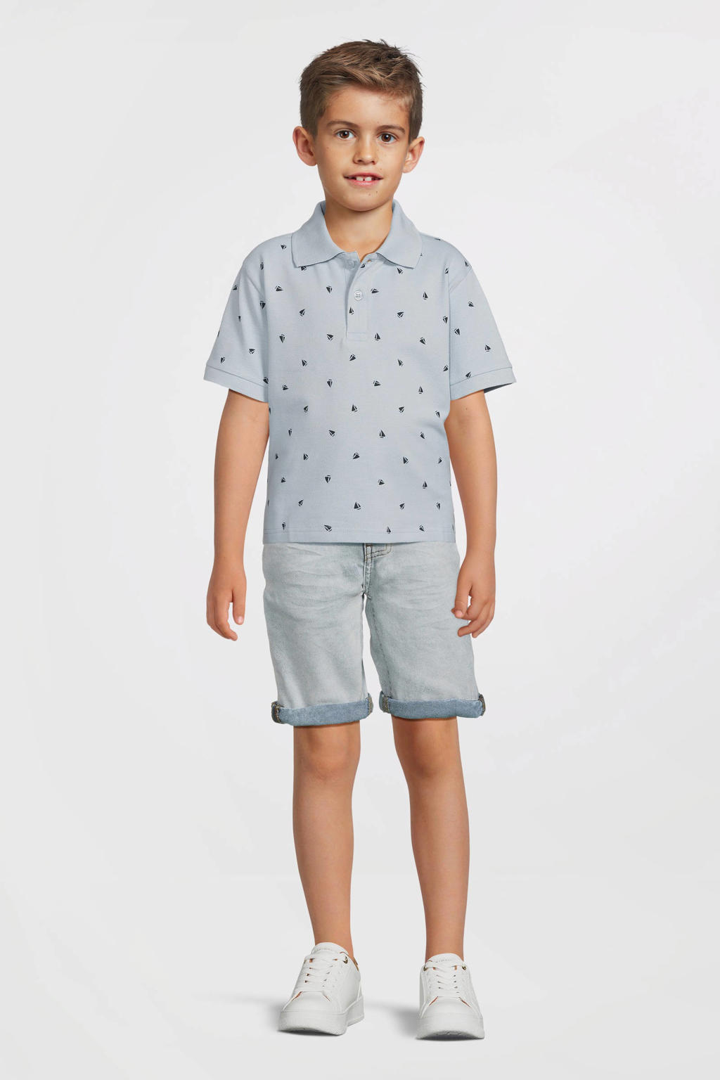 NAME IT KIDS polo lichtblauw